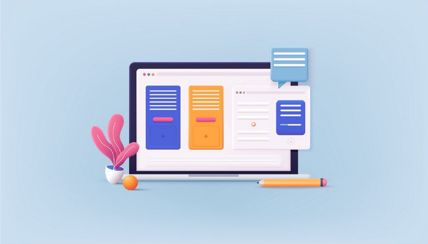page de vente