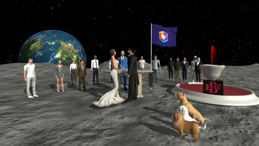 Metavers Boateng mariage virtuel