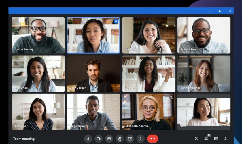 Google Meet logiciel gratuit pour visioconférence