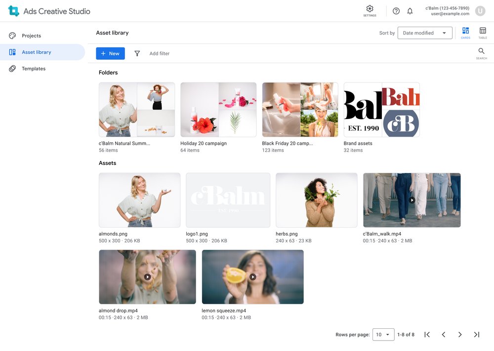 Google lance Ads Creative Studio