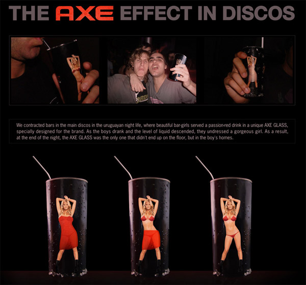 Guérilla marketing AXE
