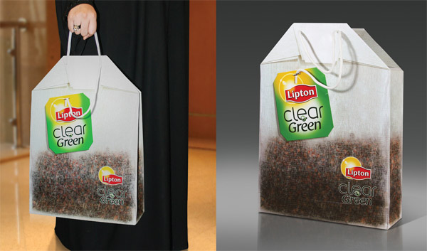 Guérilla marketing Lipton