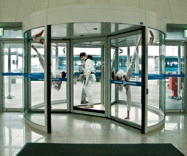 Guérilla marketing Taekwondo