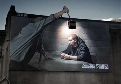 Guérilla marketing de la police