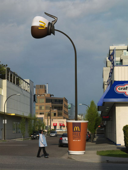 Guérilla marketing mcdo