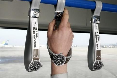 Guérilla marketing de montre