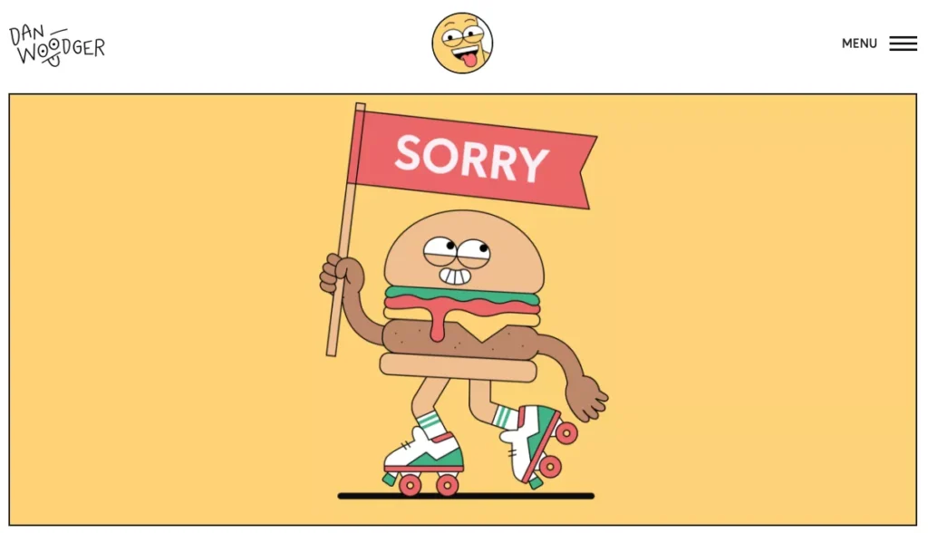 dan woodger page d’erreur 404