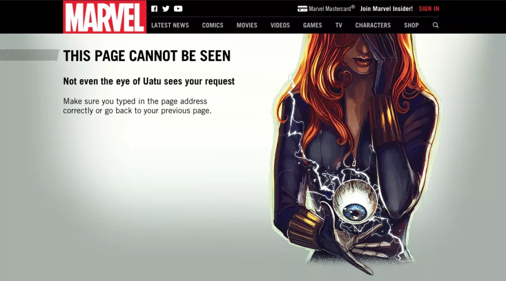 meilleures pages d’erreur 404 les plus créatives