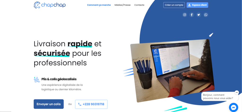 startups livraison Afrique de l'Ouest