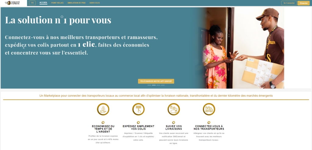startups livraison Afrique de l'Ouest