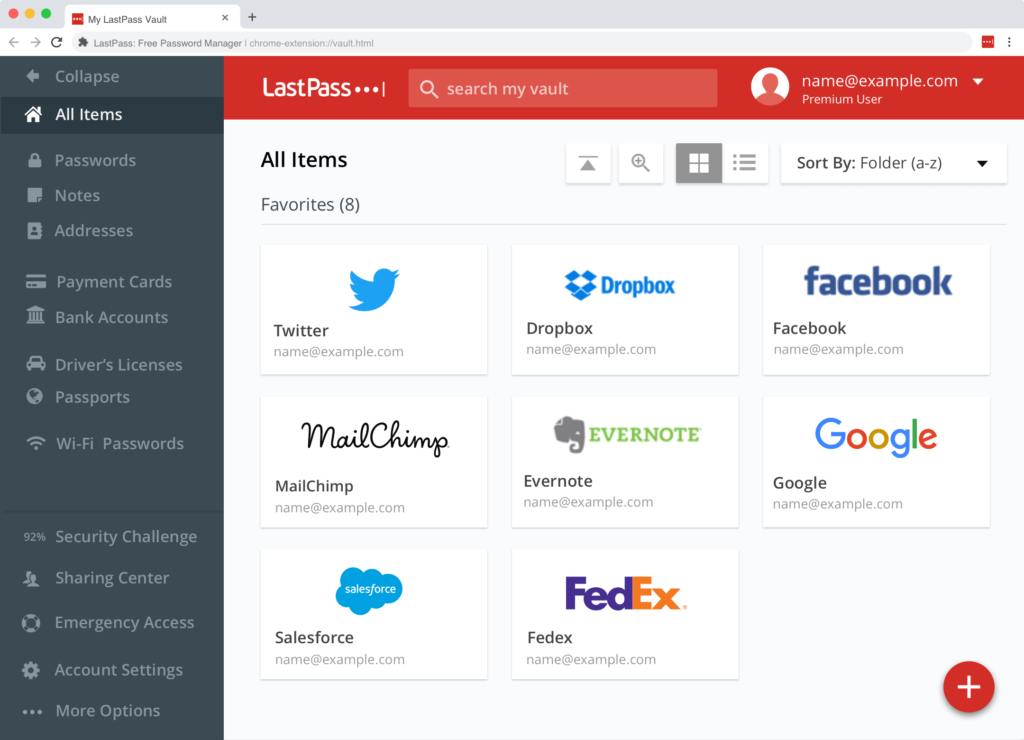 LastPass extensions Google chrome
