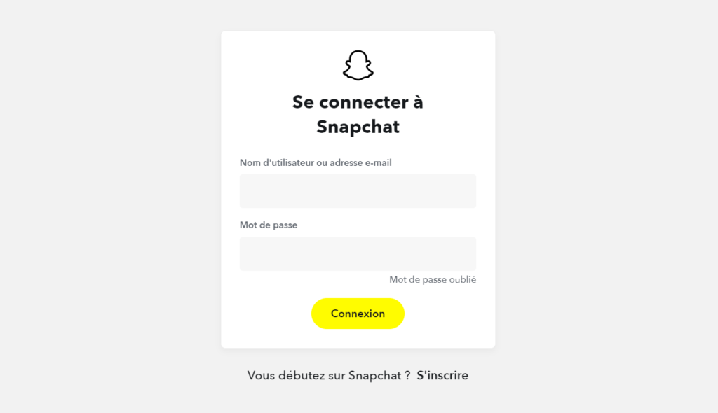 Supprimer compte Snapchat