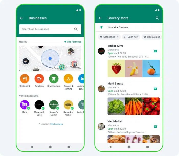WhatsApp lance Business Search