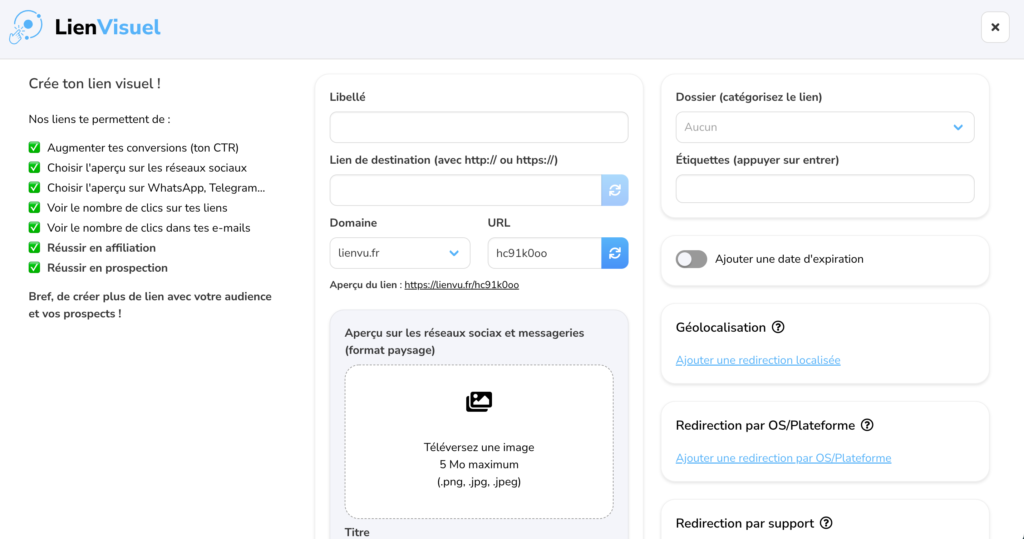 meilleurs outils réducteurs de liens