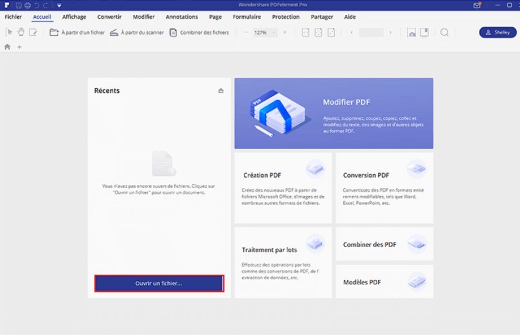 comment modifier un document PDF