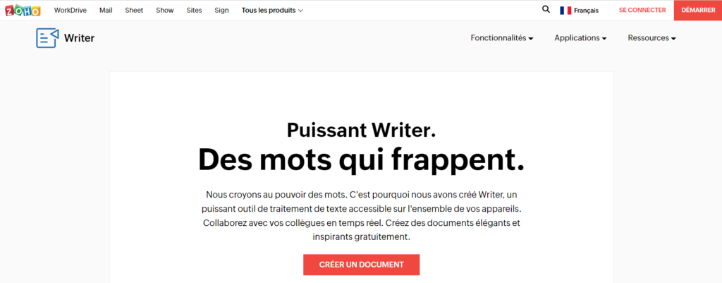 meilleurs logiciels gratuits de traitement de texte