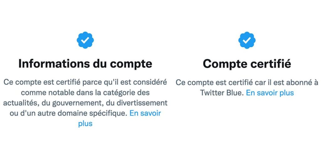 Comment reconnaître un vrai compte Twitter certifié d’un faux compte