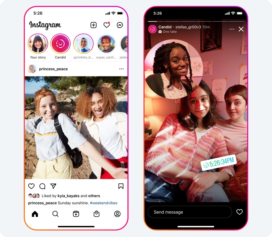 Instagram lance Notes