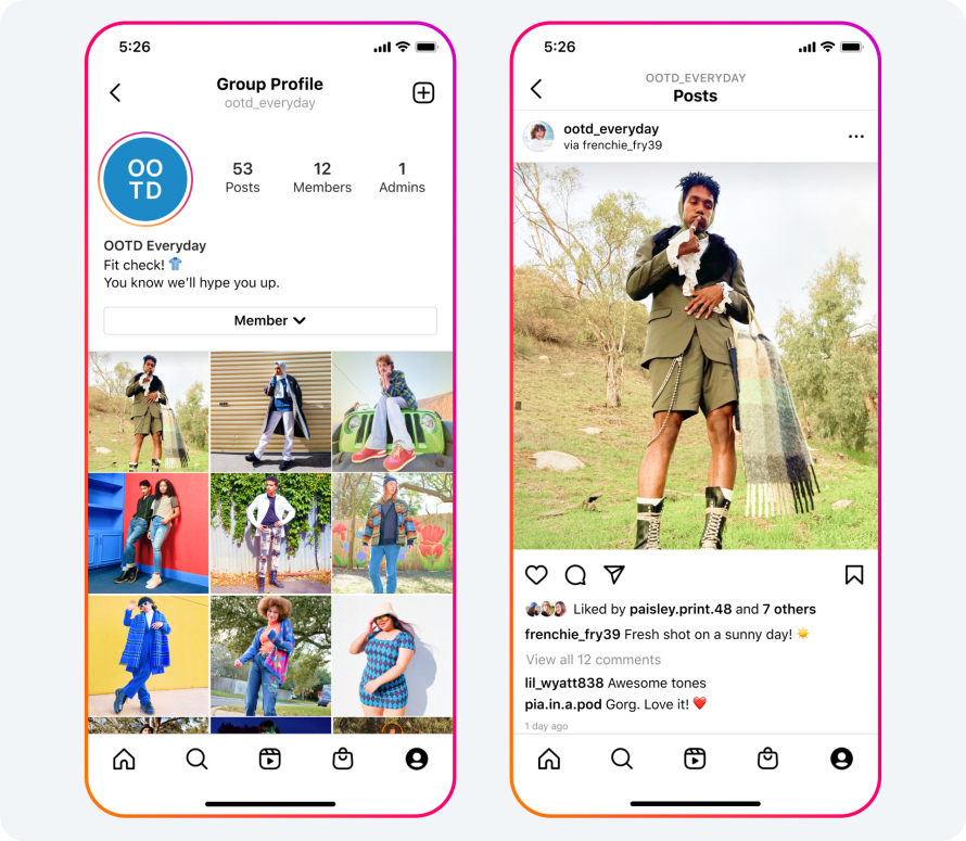 Instagram lance Notes