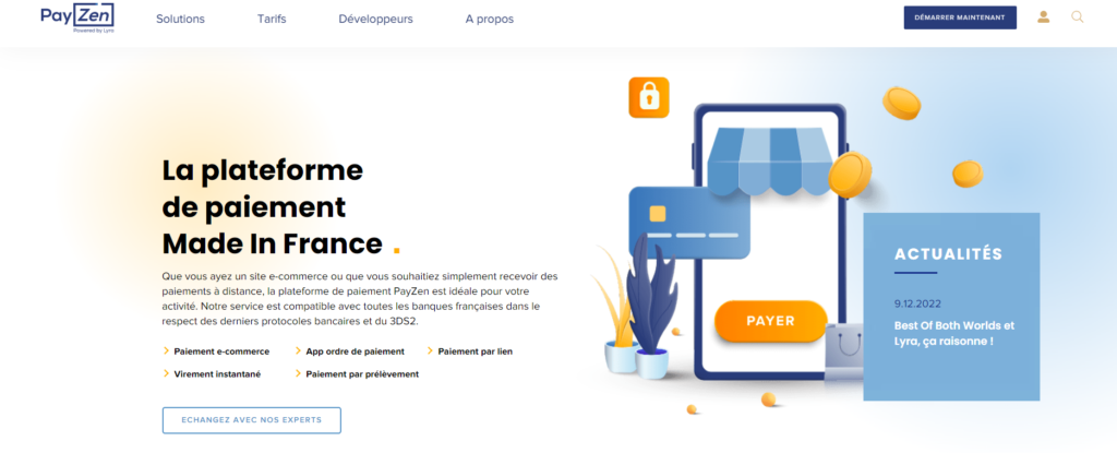 solutions de paiement en ligne
