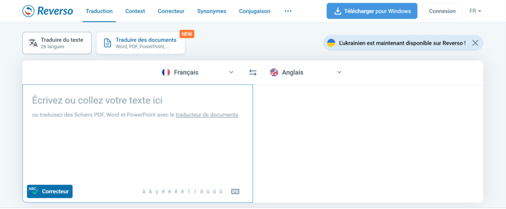 sites traduire documents en ligne
