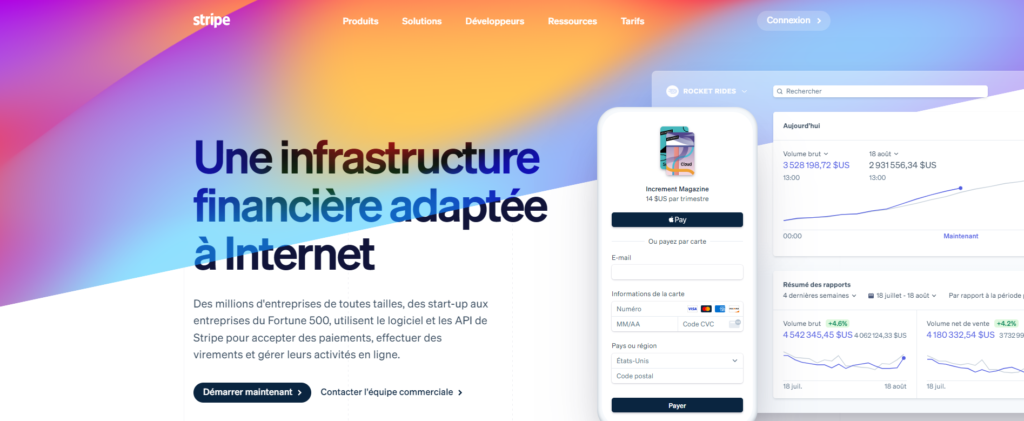 solutions de paiement en ligne