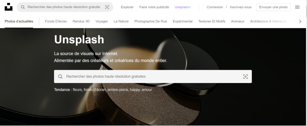 banques d'images gratuites