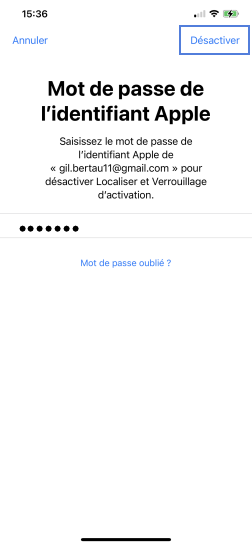 réinitialiser votre iPhone