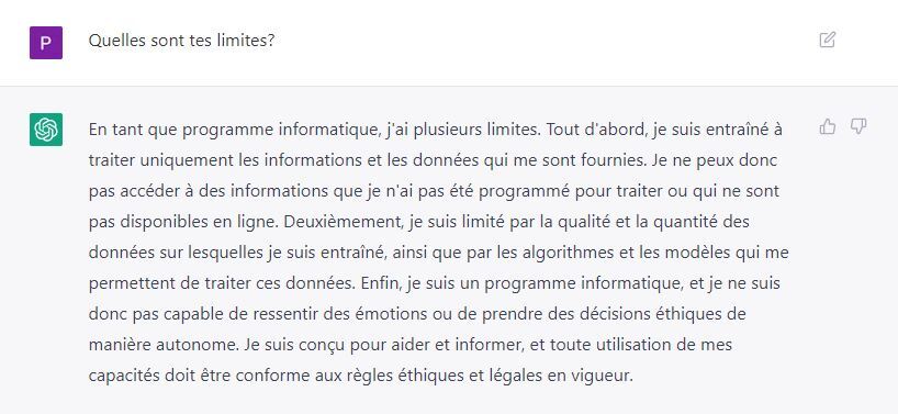 ChatGPT, l'Intelligence artificielle