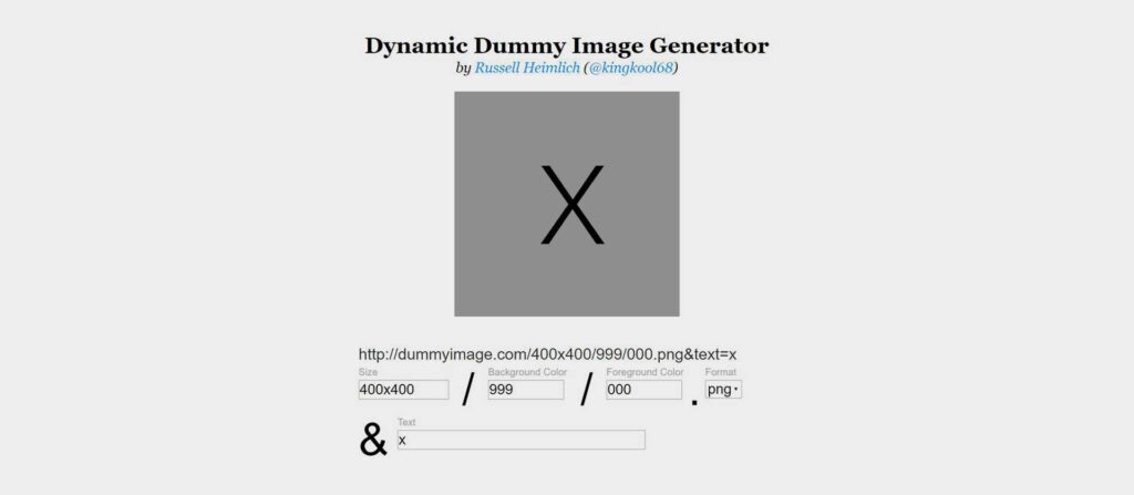 générateurs d’images pour vos webdesigns