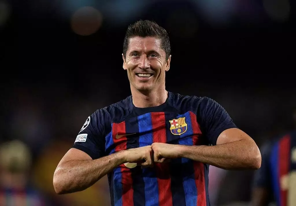 Robert Lewandowski au Barça