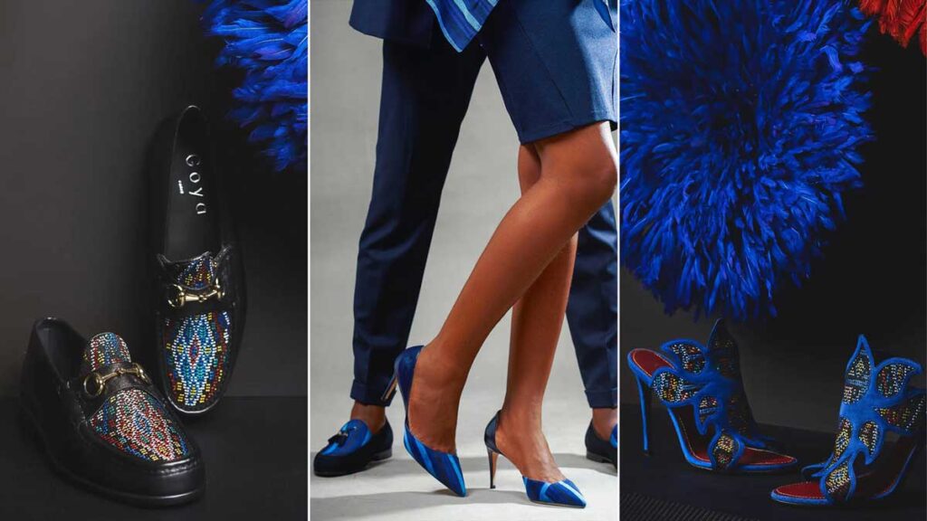chaussure de luxe africaines