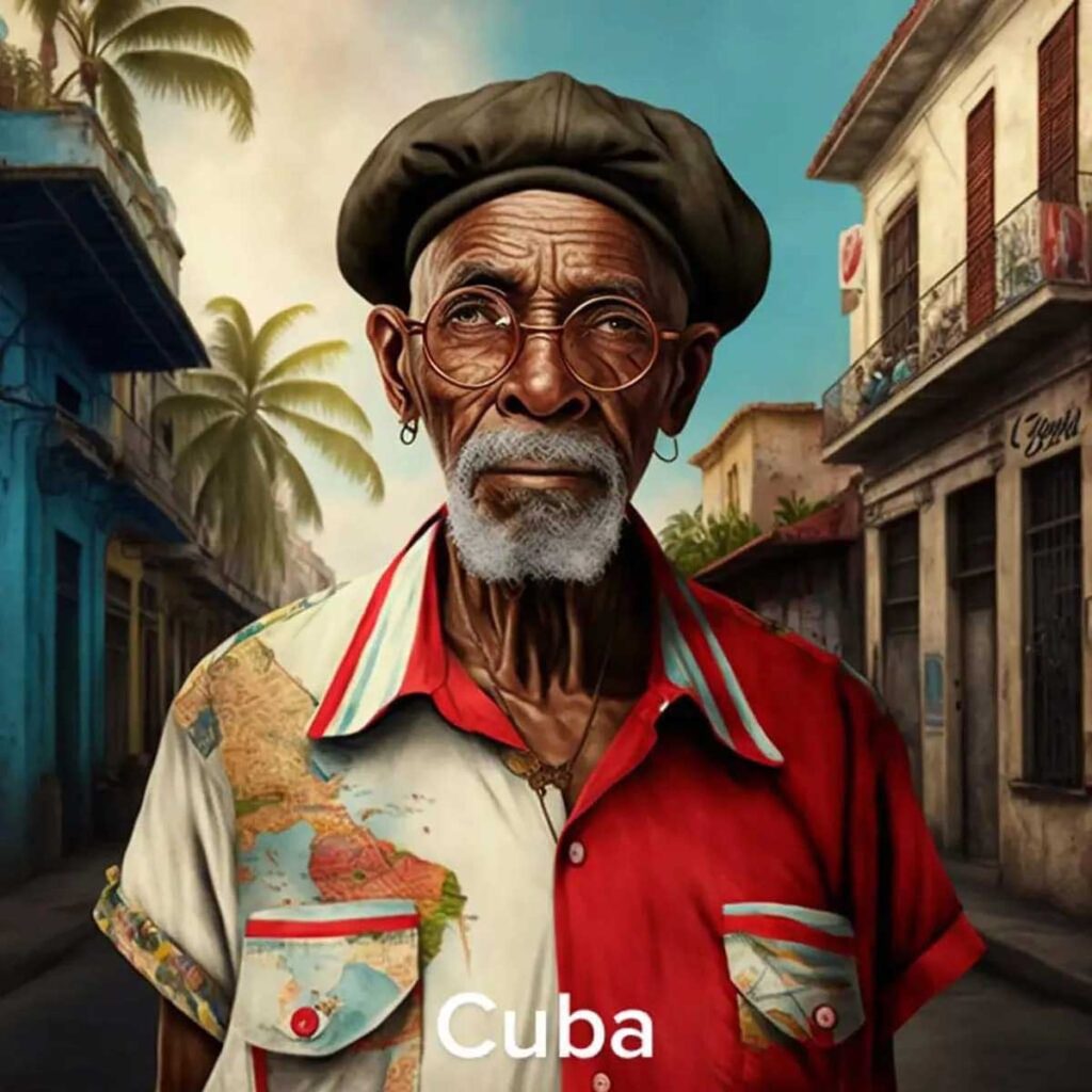 Midjourney génère une IA à l'image de plusieurs pays