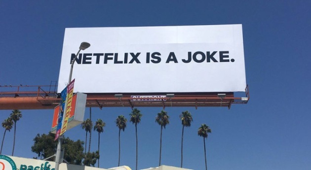 Guerilla marketing Netflix