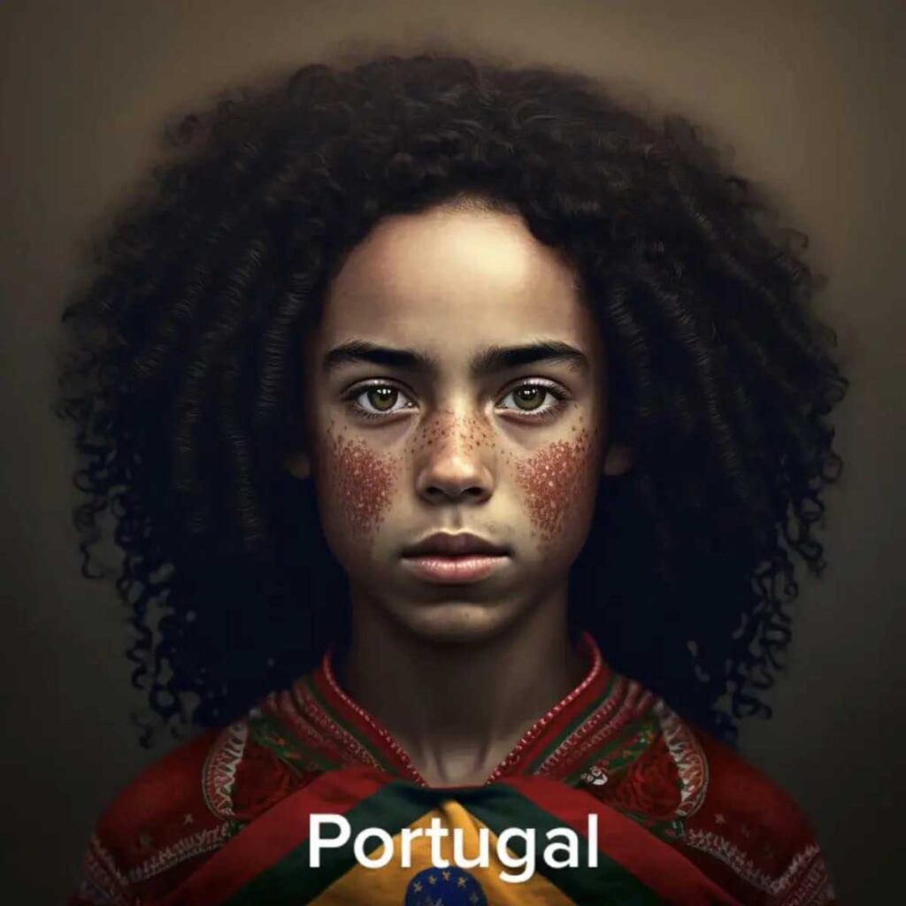 Midjourney genère une IA représentant le Portugal