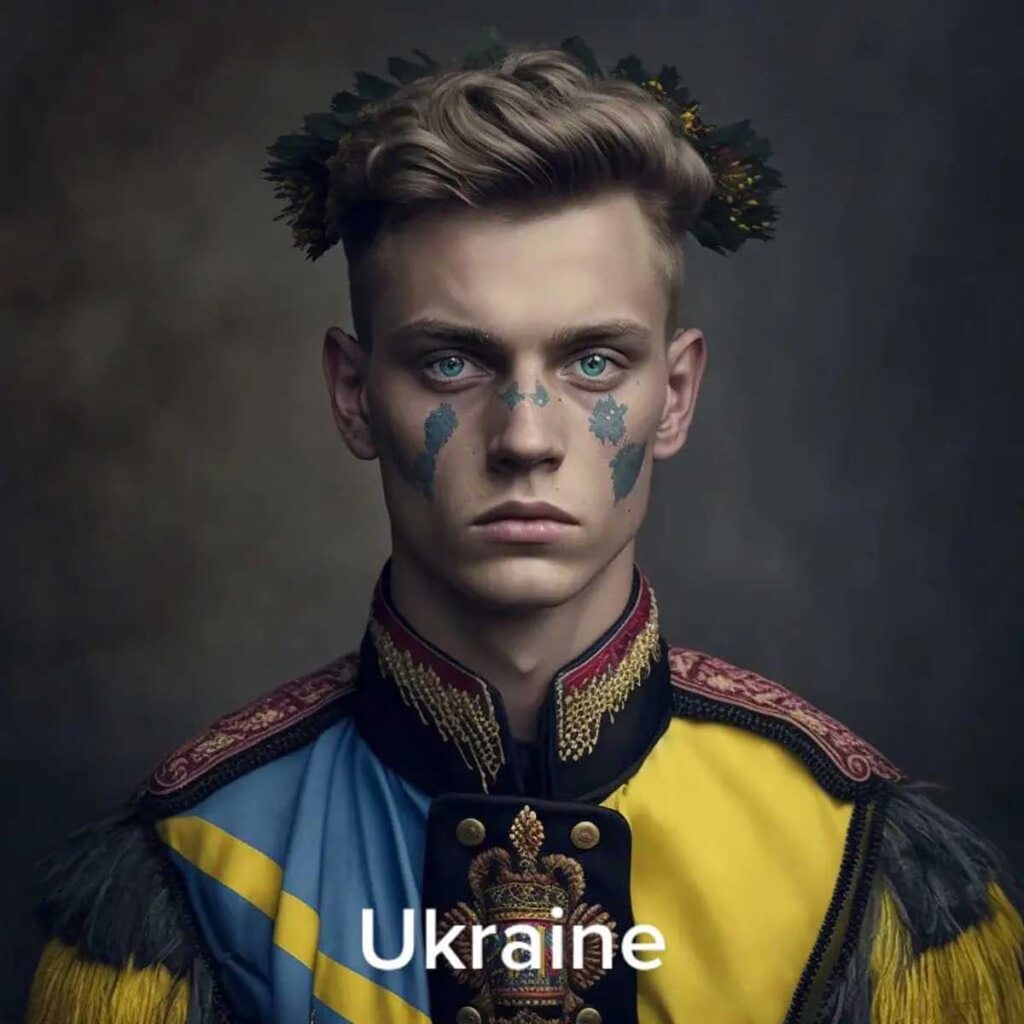 Midjourney genère une IA représentant l'Ukraine