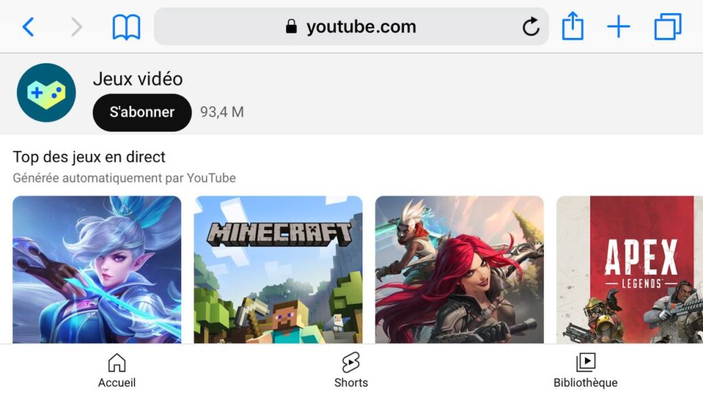 Chaînes YouTube plus de followers