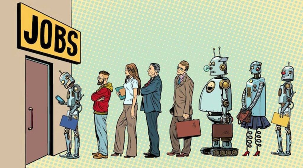 métiers menacés intelligence artificielle