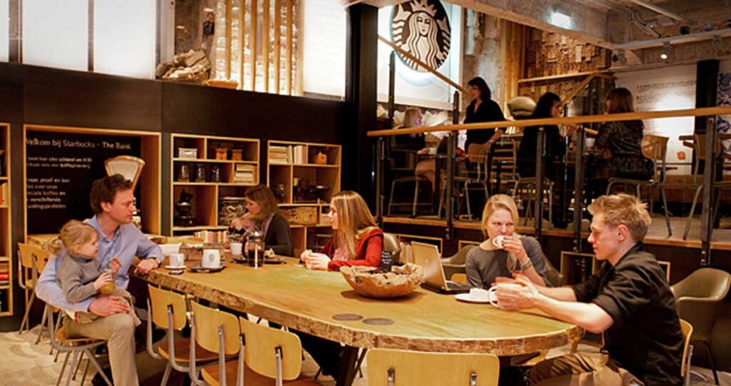 Etablissement de Starbucks