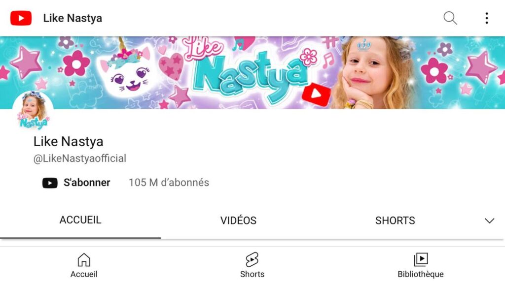 Like Nastya YouTube