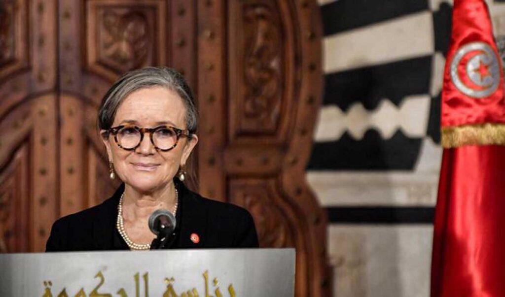 Cheffe du gouvernement tunisien