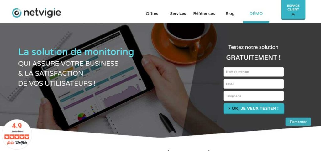 outils Monitoring de site web