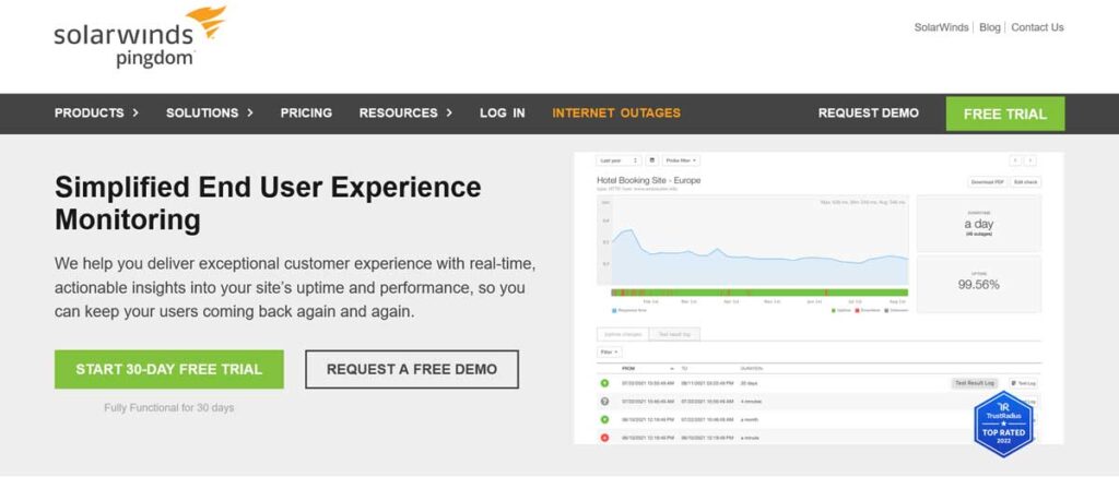 outils Monitoring de site web