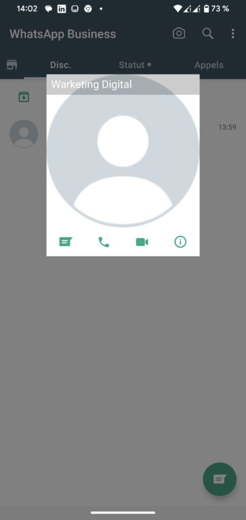 savoir si un contact vous a bloqué WhatsApp