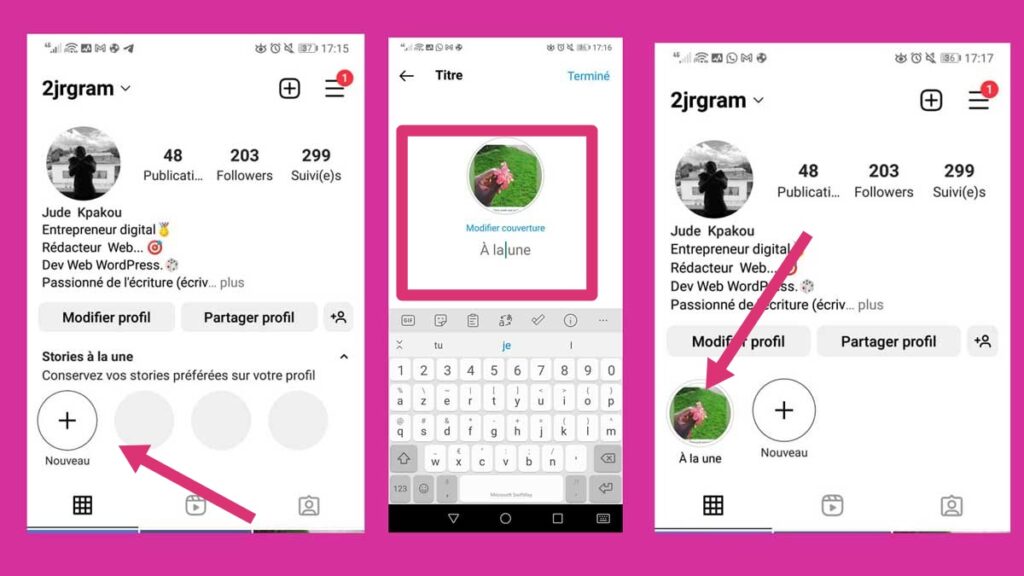 astuces story insta