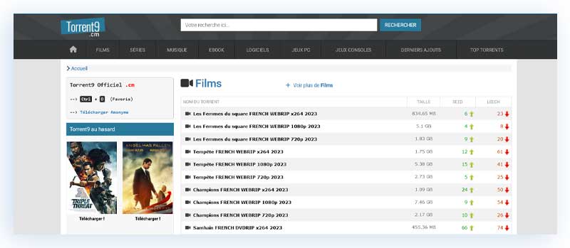 Les 21 sites torrent pour télécharger films, séries