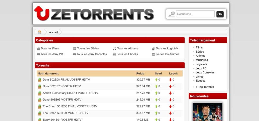 sites télécharger torrents français