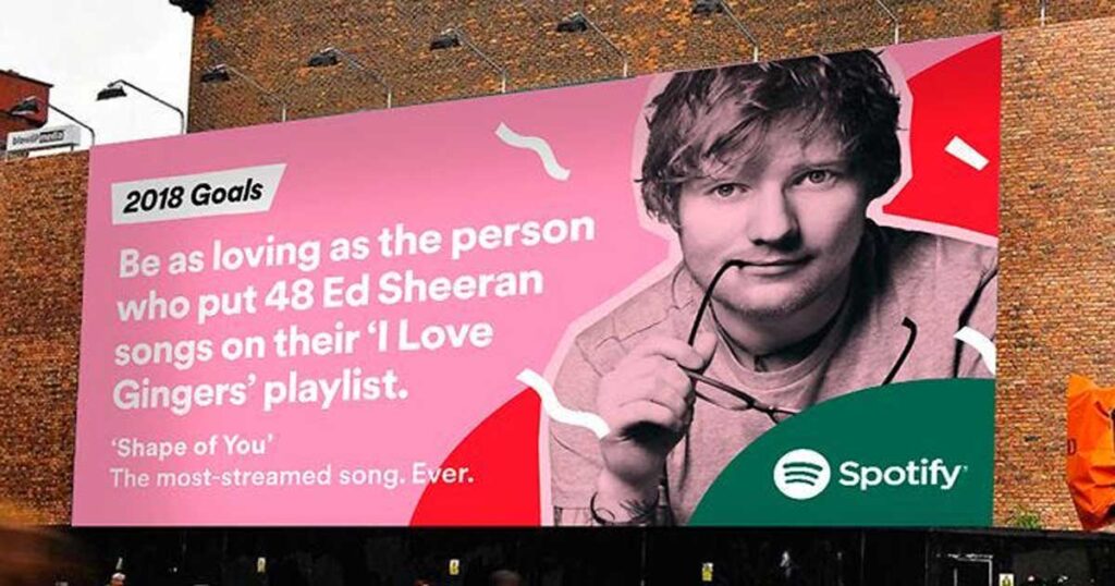 campagne marketing Spotify