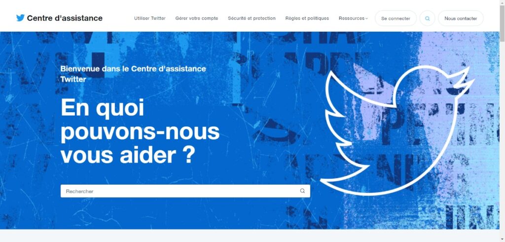 Récupérer compte Twitter bloqué