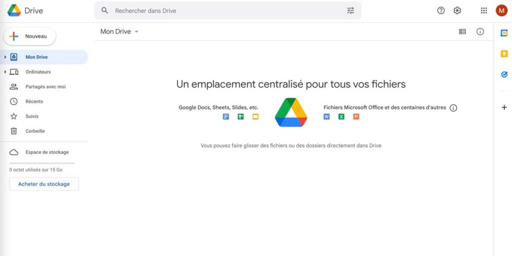 logiciels stocker données Cloud